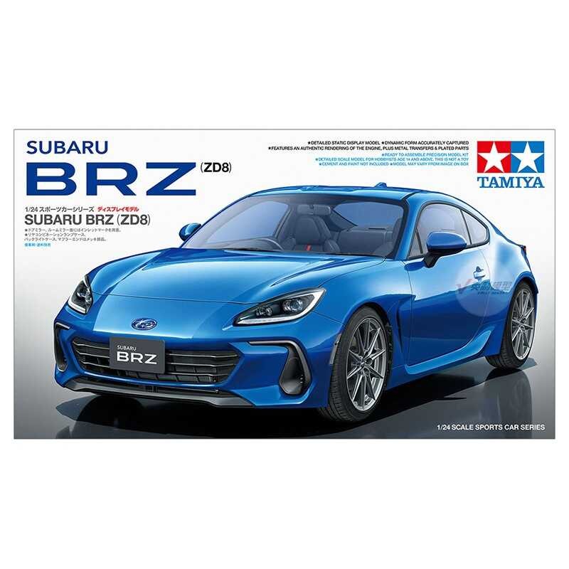 ทามิย่า 24362 1/24 ซูบารุ BRZ (ZD8) พร้อมเครื่องยนต์และภายใน