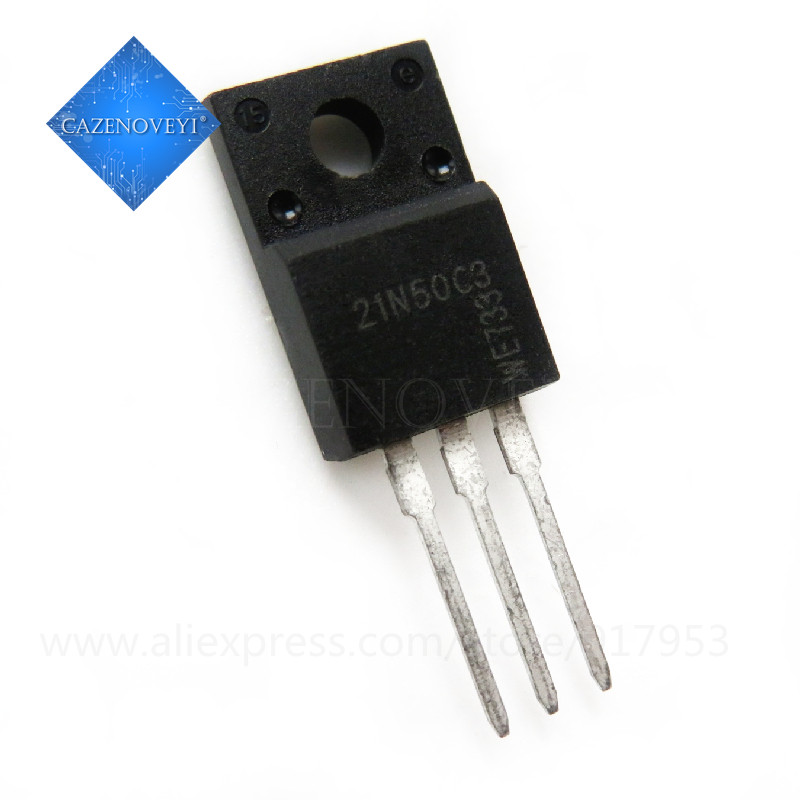 5 ชิ้น SPA21N50C3 21N50C3 TO-220F 500V 21A IC