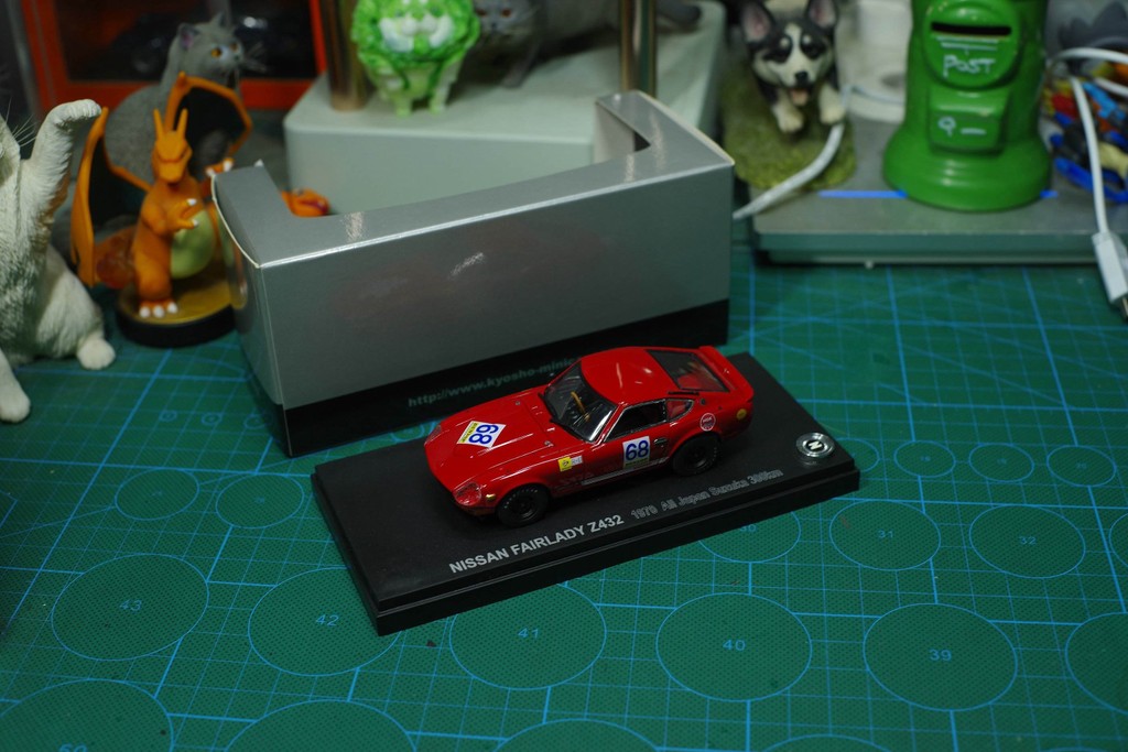 Jingshang Kyosho รุ่น 1/43 1970 All Japan Japanese Lady Z432R 68 #