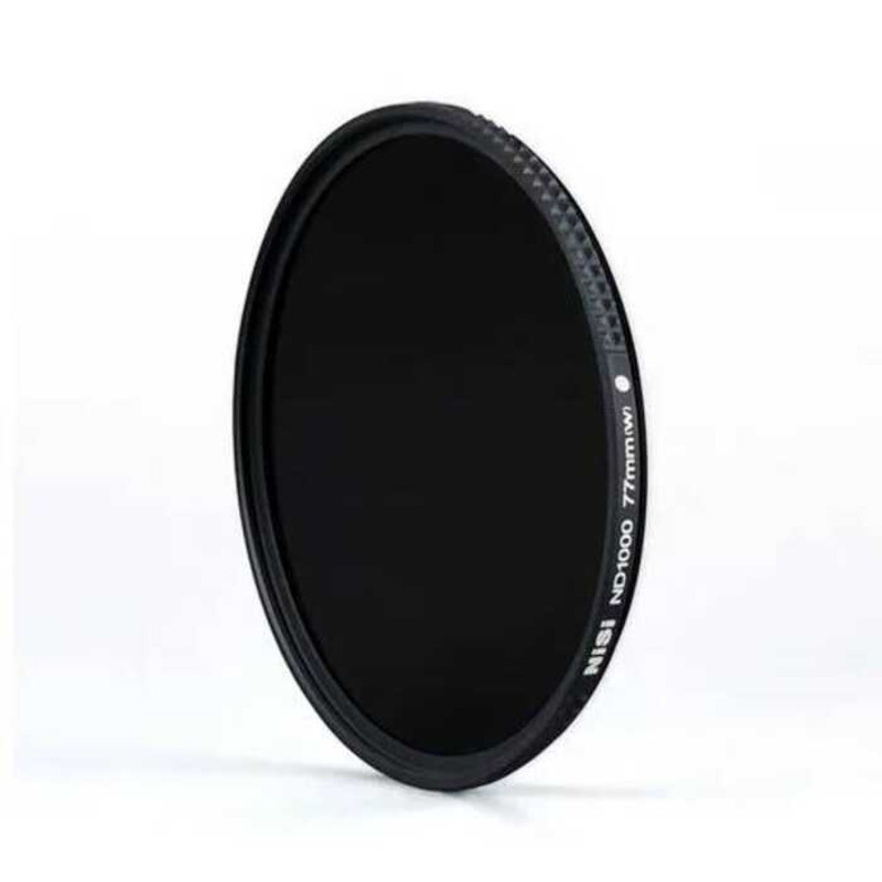 ▥ Nisi มม.Nd1000 Ultra Thin Neutral Density Filter 10 หยุดสําหรับกล้ดิจิตอล SLR ND 1000 77 82 3