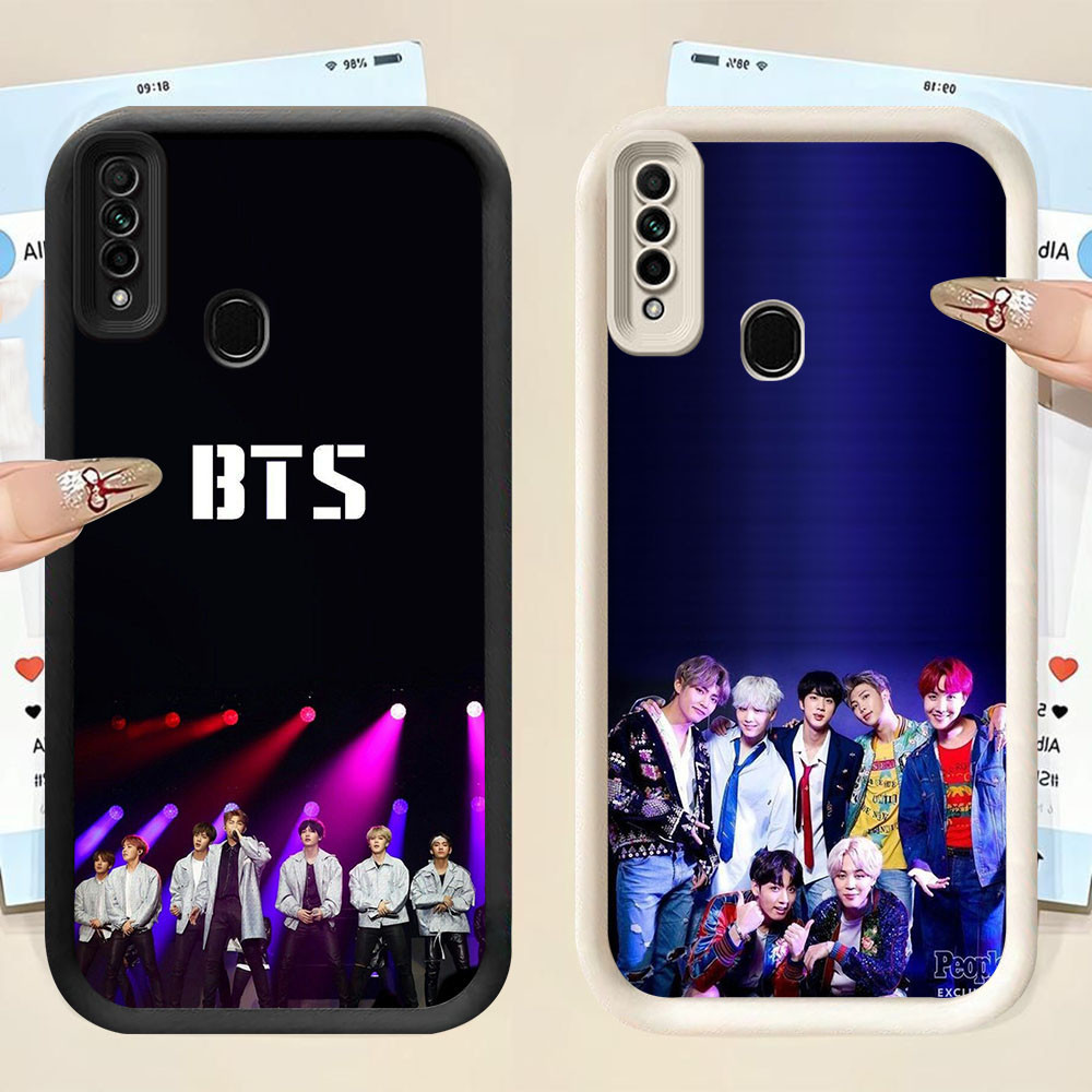 YS-29 BTS ARMY ปลอกซิลิโคนอ่อนนุ่มสําหรับ OPPO A31 F15 A91 A5i Reno 3 Realme 6i C3 5s 5i 5 Narzo 10 
