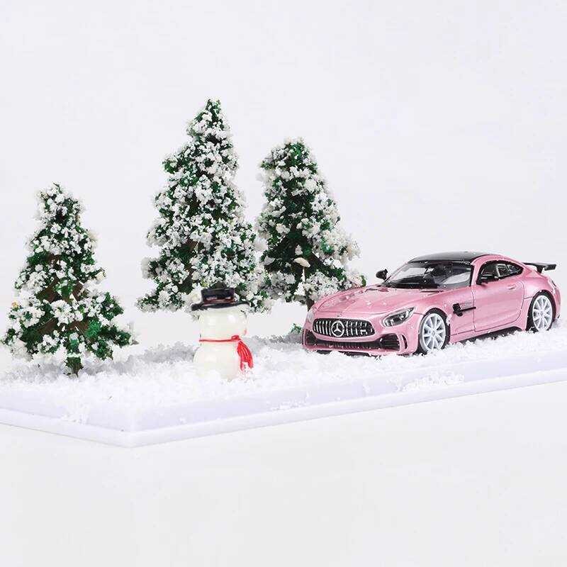 C Fine Wor 1:64Amg Christmas Edition Alloy Model Car