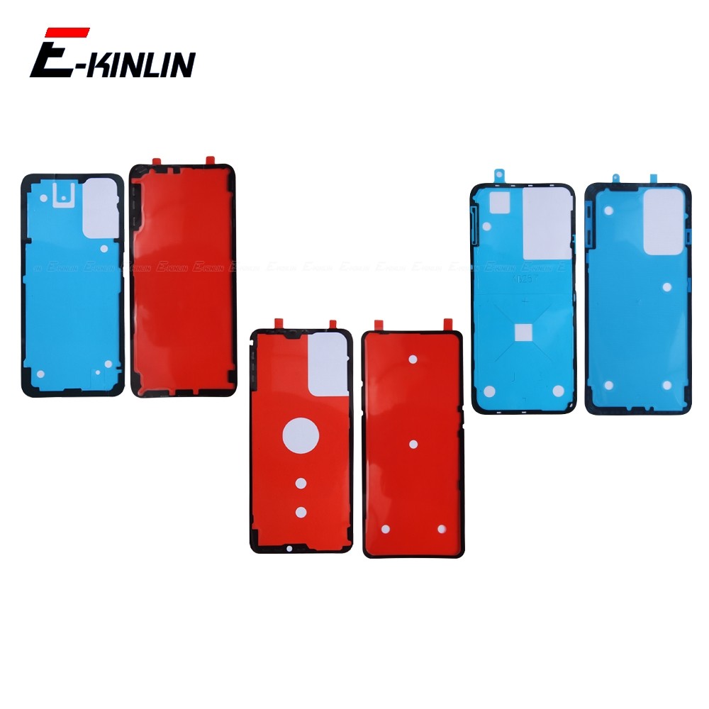 สําหรับ OPPO Realme Q Q2 Q3 Q3i Q3s Q3t Q5 5G Q5i U1 Pro Carnival ฝาหลังกาวสติกเกอร์เทปกาวอะไหล่ซ่อม