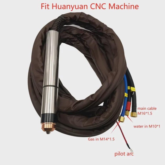 5m Wulian Pan Ocean FY-XF400 FY-XF400H FY400 400A Water Cooled Huanyuan Connector CNC Machine Plasm