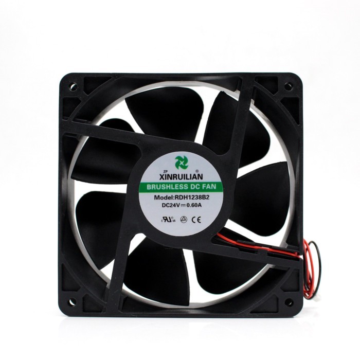 ยี่ห้อใหม่ RUILIAN RDH1238B2/S2 24V 0.60A อินเวอร์เตอร์ 12038 พัดลม 0.6A