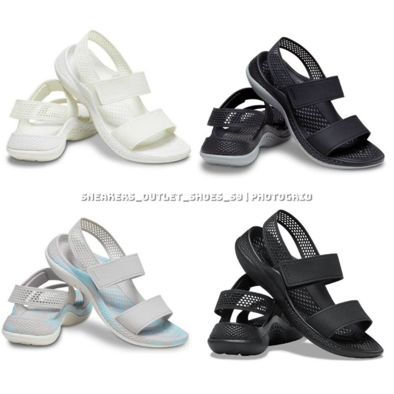 ♞,♘,♙Crocs LiteRide 360 Sandal Women แท้ ส่งฟรี KHF