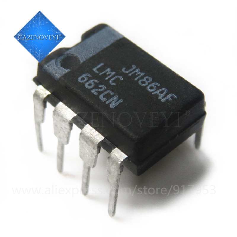10 ชิ้น LMC662AIN LMC662CN LMC662 DIP-8 ในสต็อก