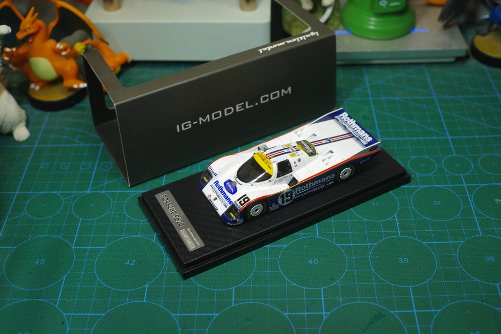 ชุดรถ IG-MODEL 1/43 1987 Le Mun Porsche Porsche 962C 19
