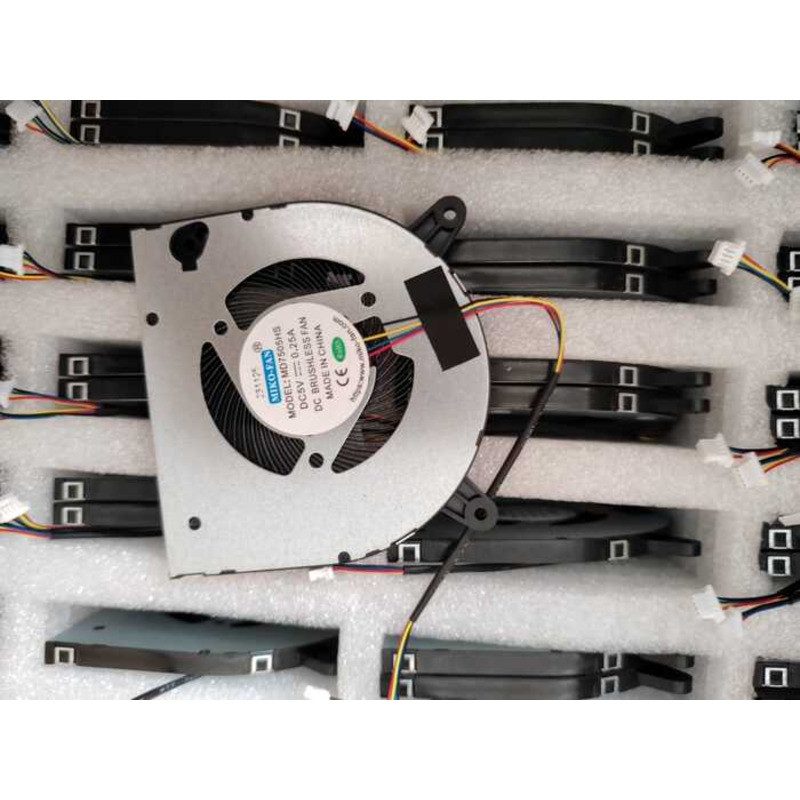 เหมาะสําหรับ MD6005HS MD7505HS DC5V 0.25A BF07505H05FP พัดลม wange2