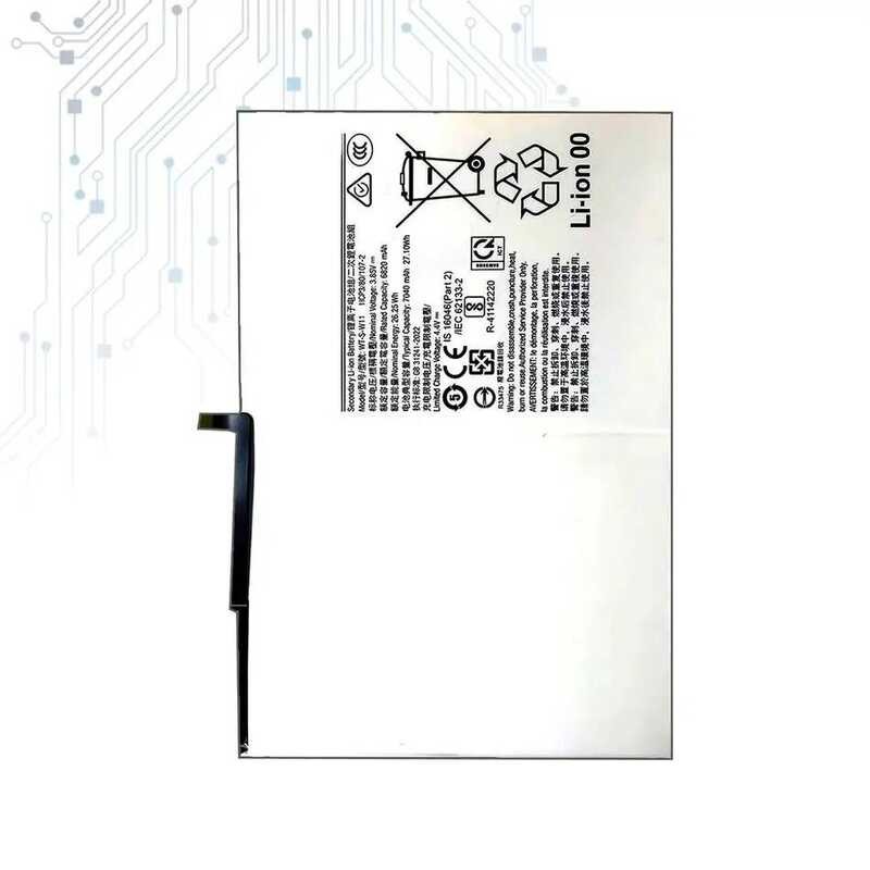 Battery For Samsung Galaxy Tab A9 PLus A9+ 11 SM-X210 1ICP3/80/107-2 X210 X216 WT-S-W11 7040mAh