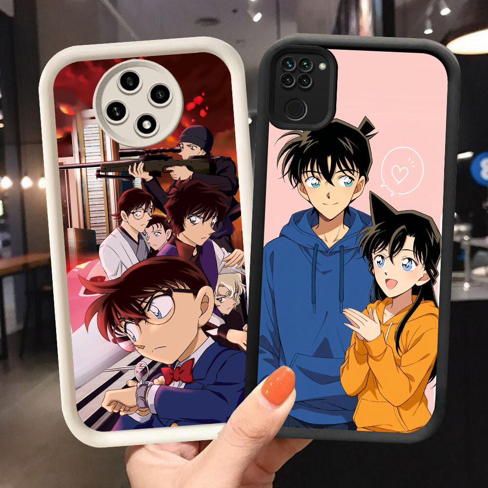 YS-33 Detective Conan ปลอกซิลิโคนอ่อนนุ่มสําหรับ Xiaomi Redmi หมายเหตุ 8 9 9S Poco M2 Pro Max