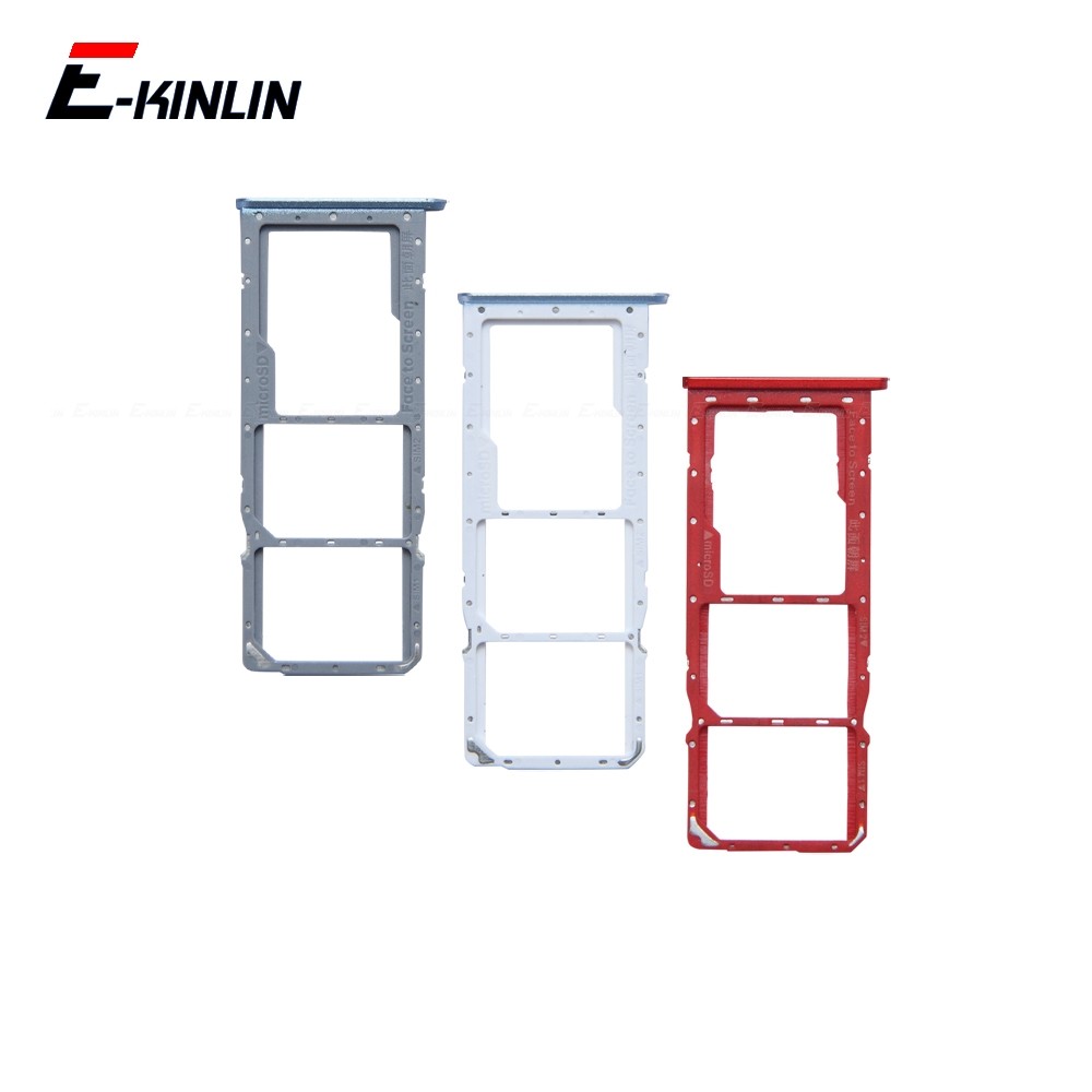 Sim Micro SD Card Socket Adapter Container Connector Holder Slot ถาด Reader Parts สําหรับ OPPO A91 A