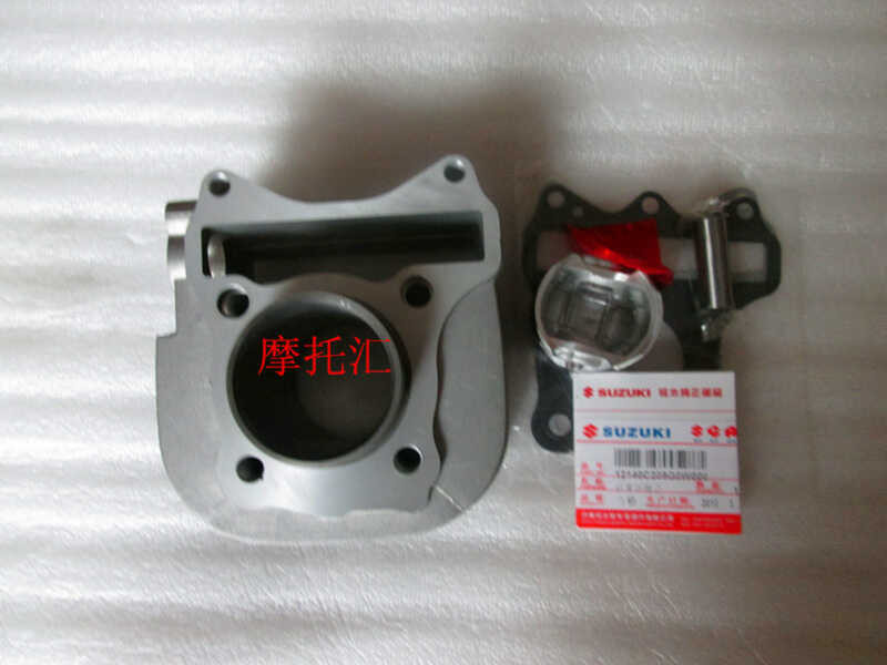 เหมาะสําหรับแสงขี่ซูซูกิสกู๊ตเตอร์จังหวะ QS100T/QS100T-A/UZ100 กระบอกแหวนลูกสูบ