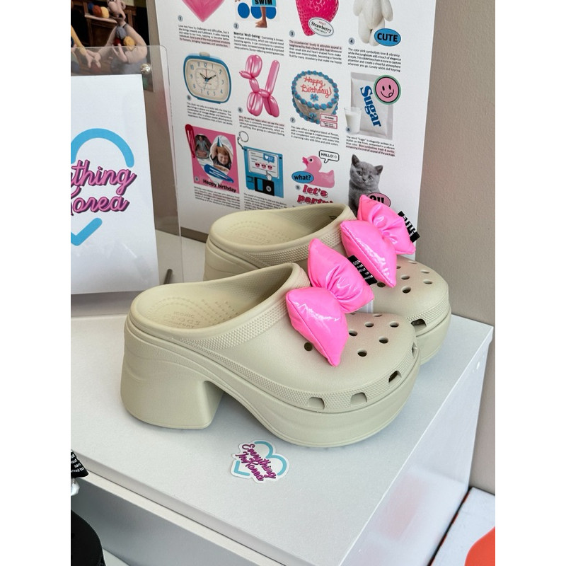 ♞,♘[พร้อมส่ง] Crocs Siren ลดราคาพิเศษไปเลยค่ะแท้100%จากCrocs Korea IKF