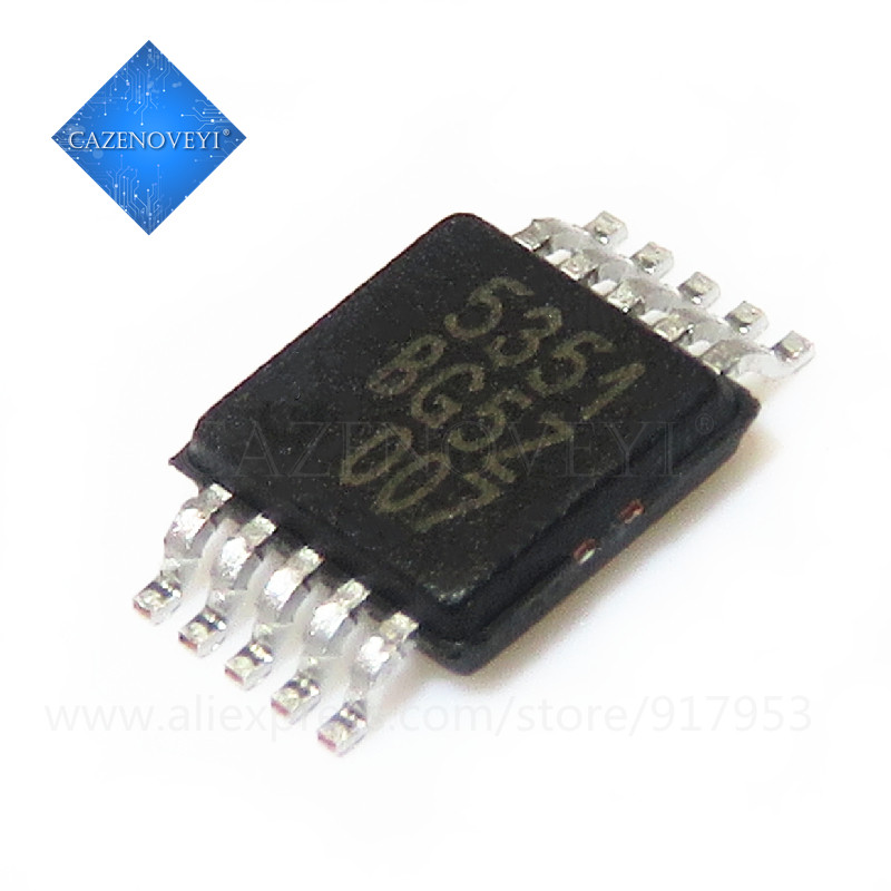 5 ชิ้น SI5351 SI5351A-A-GTR 5351 SI5351A-B-GTR MSOP-10 ในสต็อก