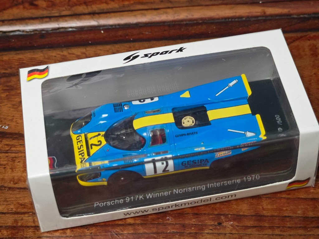 SPARK รุ่น 1/43 1970 Norris Lin PORSCHE PORSCHE 917K 12 #