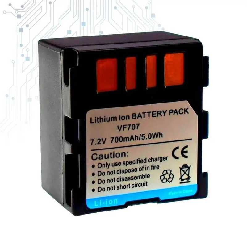 Battery For JVC BN-VF707 for Everio GZ-MG36EK GZ-MG21ek GZ-MG26EK Camera BN-VF707 700mAh