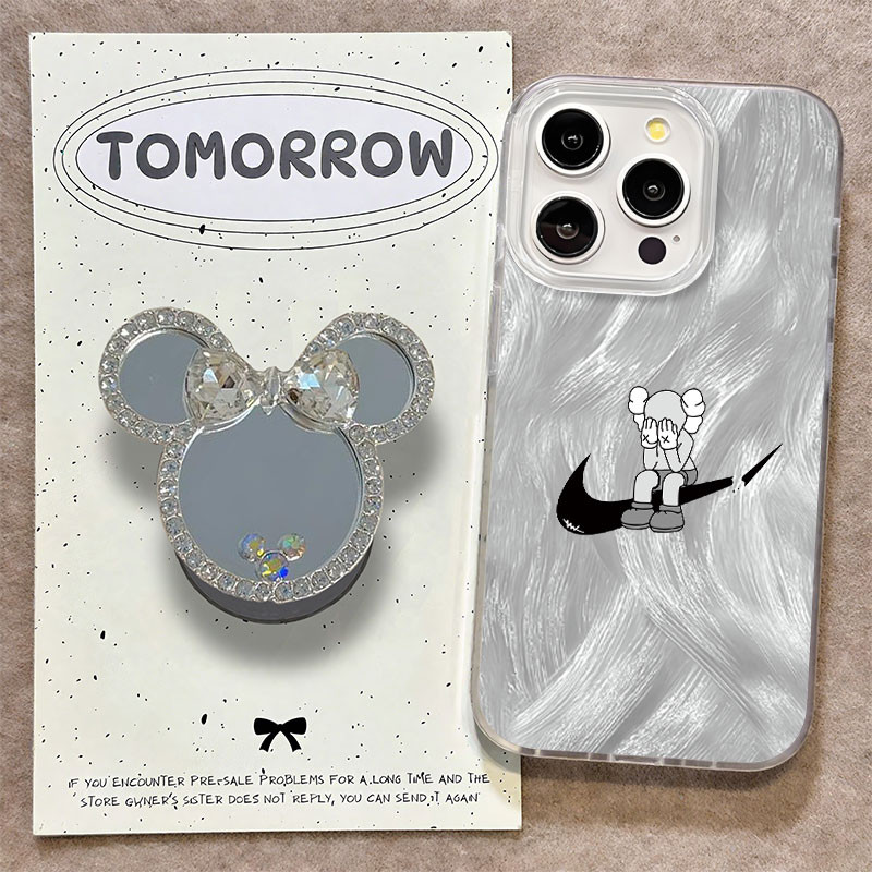 สําหรับ oppo CASE HP Premium Mirror น่ารัก Anti-scratch Softcase เคสกันกระแทก OPPOA15 A16 A17 A31202