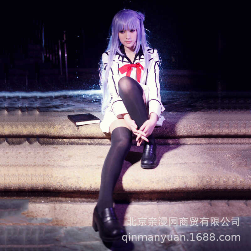 Anime Vampire Knight Hayaka Ruka Cosplay ชุดคอสเพลย์-uniform สีขาว สำหรับแฟนคลับ