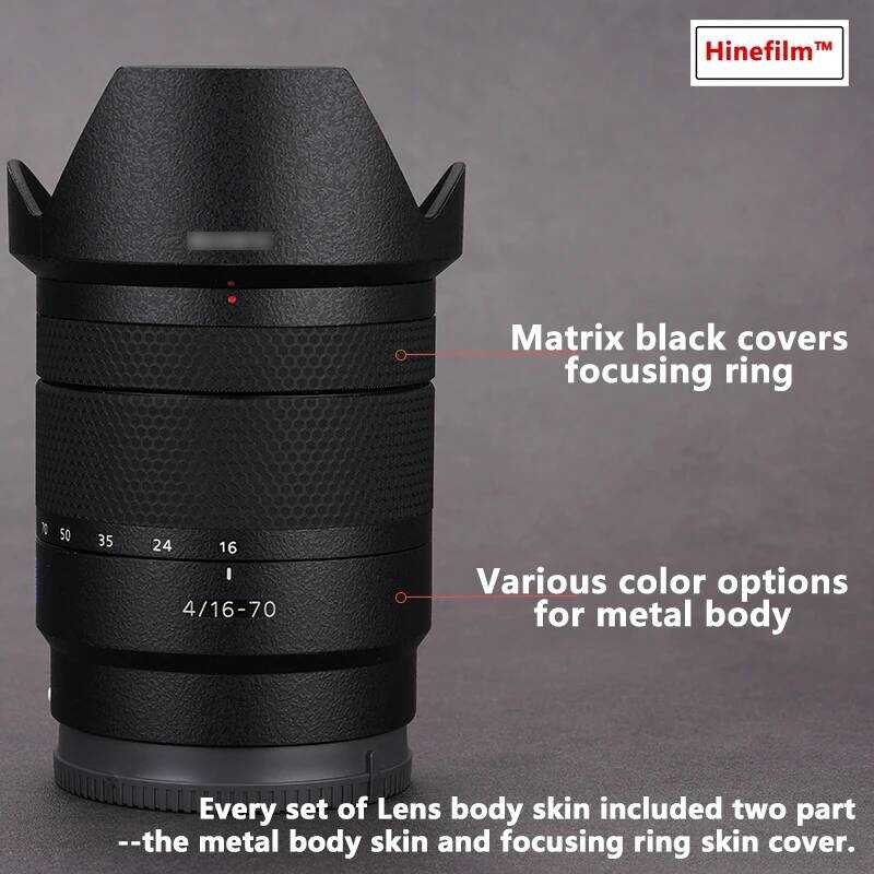 ▥ Hinefilm ผิวสําหรับ E 16-70 เลนส์ผิวสําหรับ Sony E16-70Mm F4 ZA OSS เลนส์ 1670 สติกเกอร์ห่อ 1