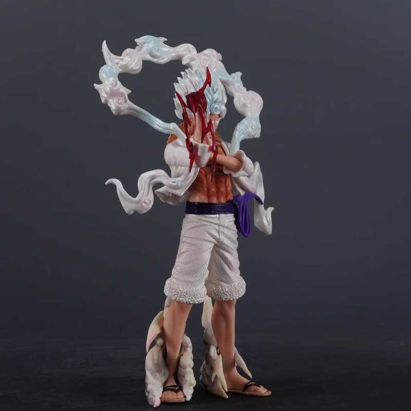 One Piece รูป Wano ประเทศยืนท่าทาง Nika Luffy Ghost Island Luffy ห้าความเร็ว Sun God Luffy ชุดเครื่อ