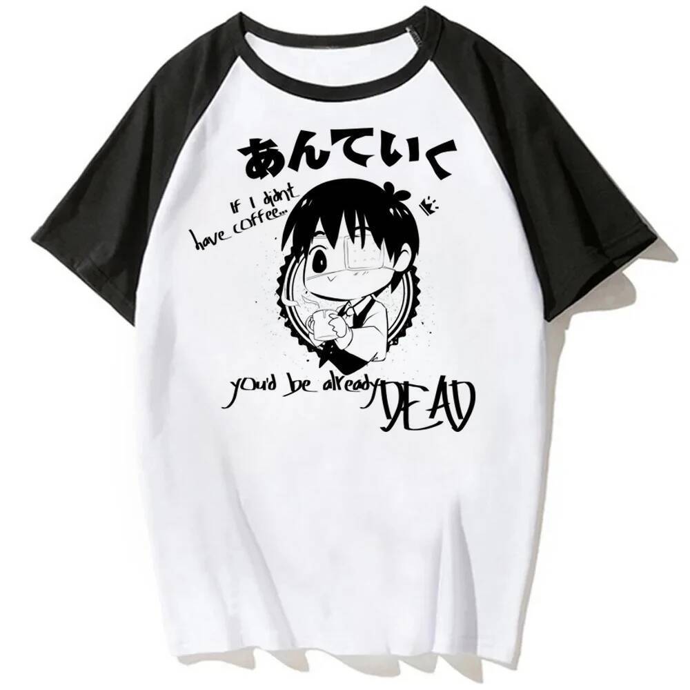 Tokyo Ghoul top tees femme ญี่ปุ่นฤดูร้อนตลก gothic tshirt 2000s meme streetwear มังงะ
