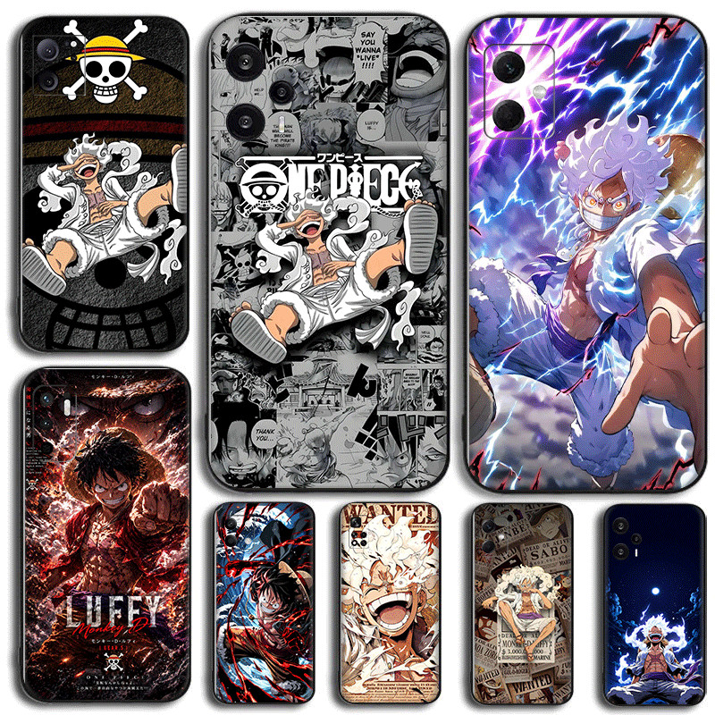 One Piece อะนิเมะ Luffy za.3 สําหรับ Redmi 10X 4G 10c 10 11A 12C 13C A1 A2 ความเข้ากันได้ TPU เคสโทร