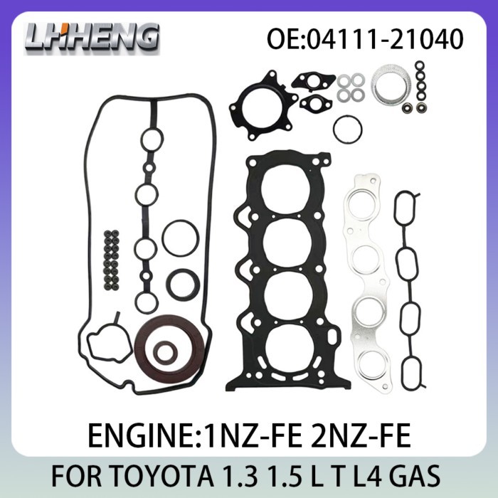 Engine Full Gasket set FOR TOYOTA YARIS VERSO 1.3L 1.5L 1.3 1.5 L T L4 GAS 99-05 1NZ-FE 2NZ-FE EST-