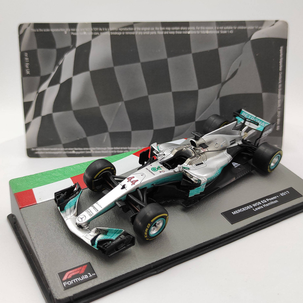 IXO 1/43 Mercedes Mercedes W08 2017#44 โมเดลรถอัลลอย