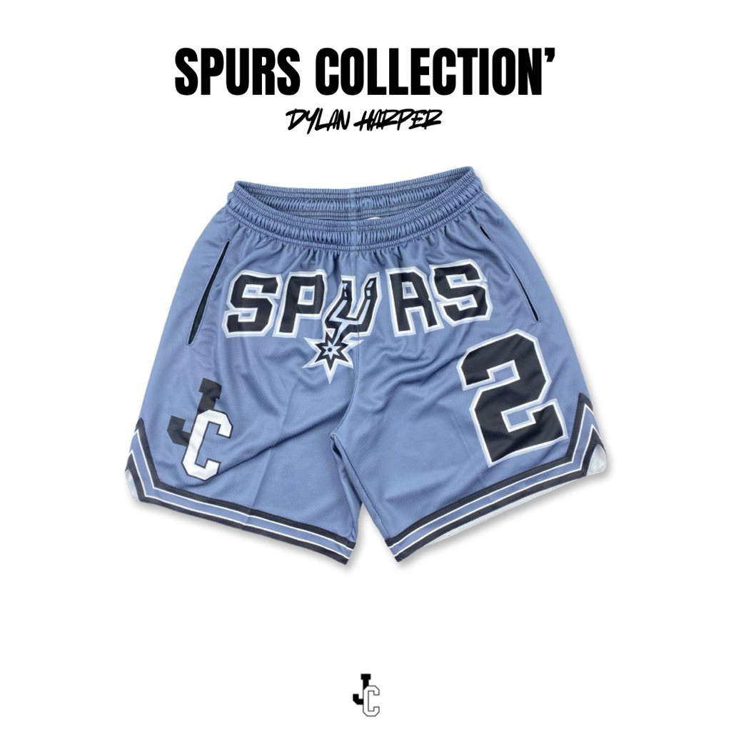 Dylan Harper Spurs Collection กางเกงบาสเก็ตบอล กางเกงบาสเก็ตบอล NBA