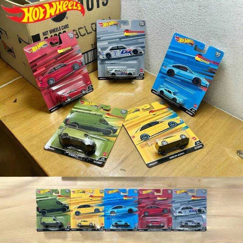 C Hot Wheels Deutschland Design Series Car Model Original Alloy Mercedes Ben C6 Audi S4 Cars Model