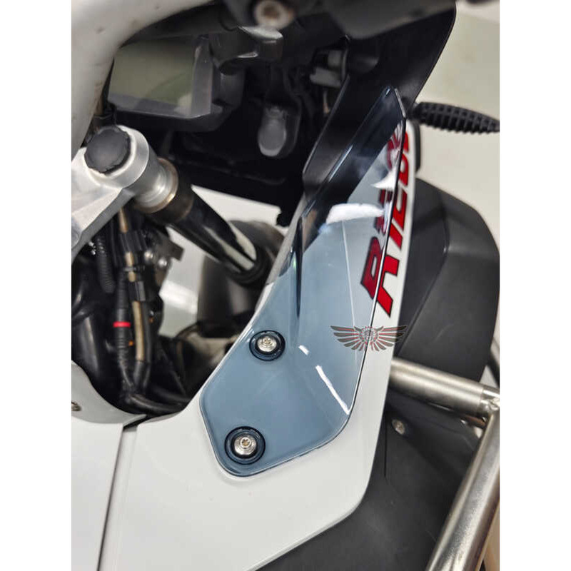 เหมาะสําหรับ R1250GS R1200GS ADV ดัดแปลงการใช้ถังด้านข้างกระจก Fixed Wind Wing Deflector