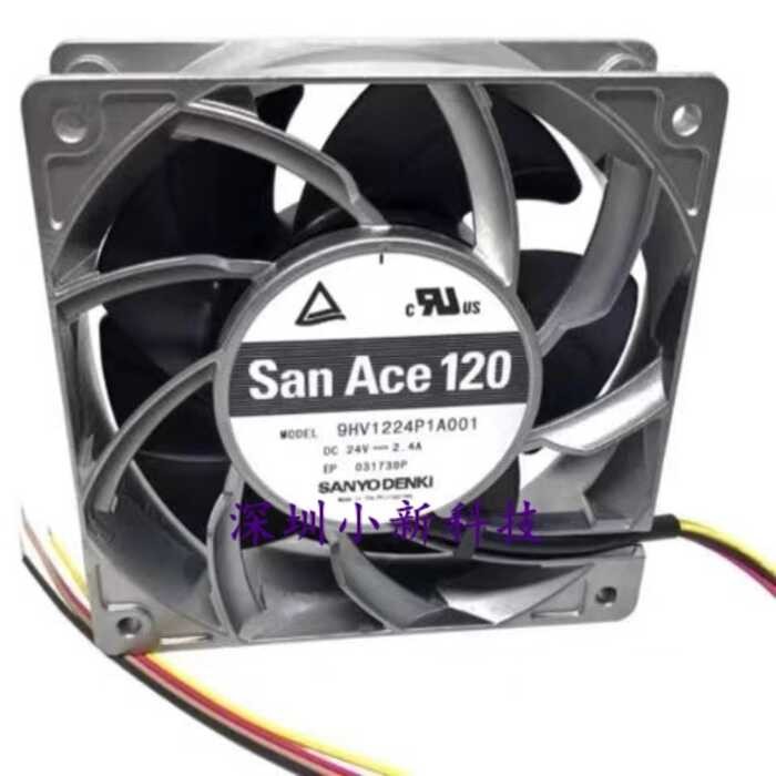 Sanyo/Sanyo 9H224P1A1 96rpm แชสซี 24V DC DC Fan ใหม่เอี่ยม