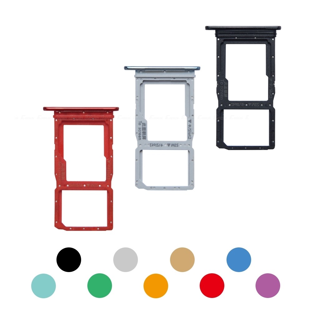 Sim Micro SD Card Socket Adapter คอนเทนเนอร์ Connector Holder Slot ถาด Reader สําหรับ HuaWei Y9 Prim