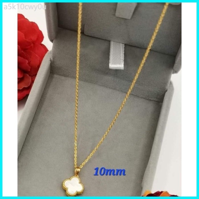 PAWNABLE 18K 18inches SD NECKLACE ACV PENDANT 10mm (new) lowprice