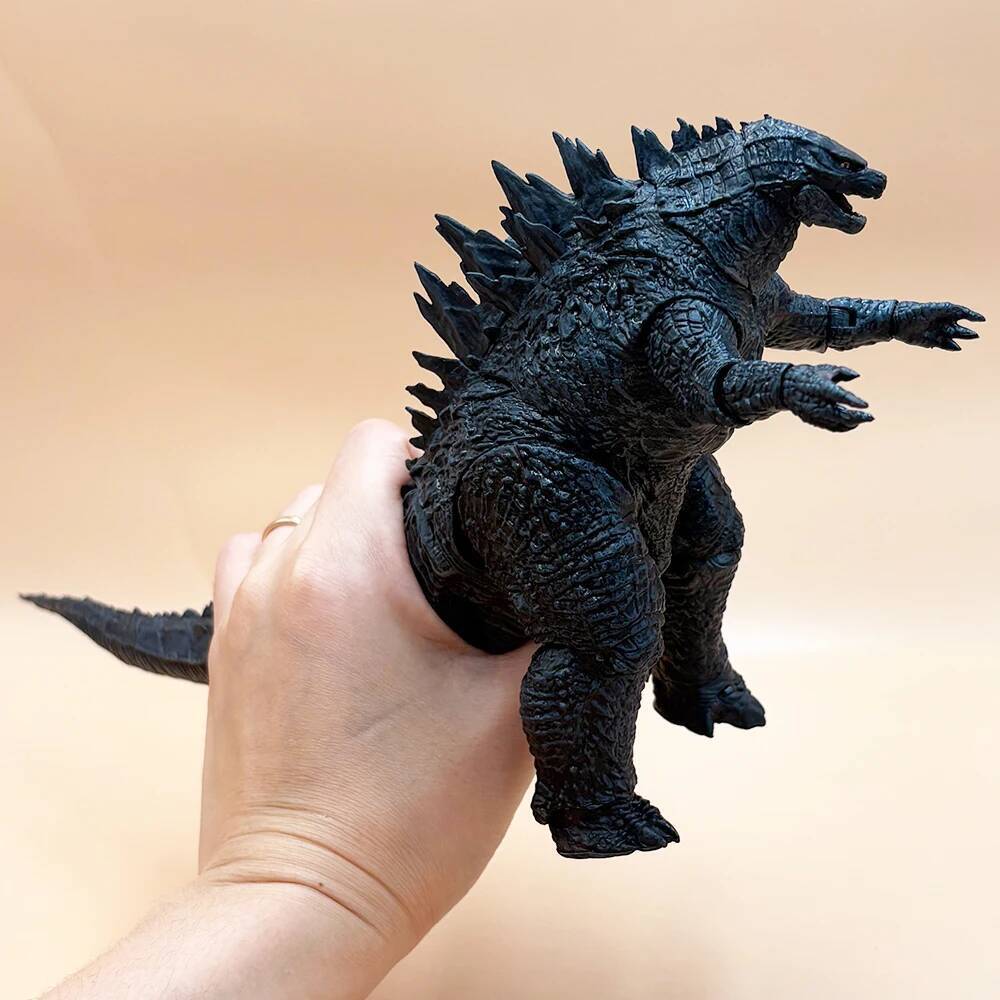 Godzilla Figma กาวนุ่มข้อต่อที่สามารถเคลื่อนย้ายตัวเลขการกระทํา NECA 2014 ภาพยนตร์รุ่น Limited Edition Monster ชุดเครื่องประดับของเล่น