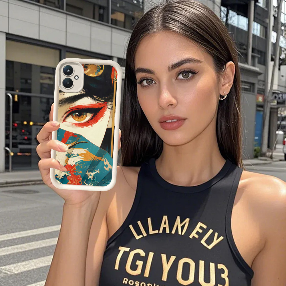 DE-19 ญี่ปุ่น pop ปลอก Handphone สําหรับ Xiaomi Redmi 9C 9T K60 A1 NFC 9A 8 A2 13C 6A Ultra