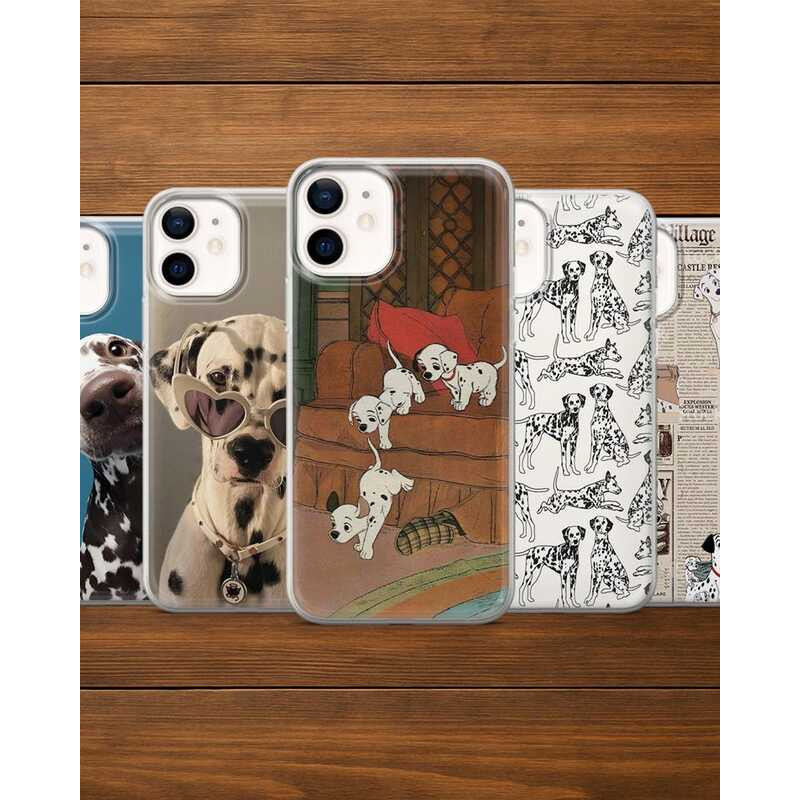 (สต๊อกสินค้าในพื้นที่) เคสโทรศัพท์ลายสุนัขดัลเมเชี่ยนกันกระแทกเคส Tpu ป้องกันรอยขีดข่วน| สําหรับของขวัญคนรักสัตว์เลี้ยงน่ารักของ IPhone Samsung