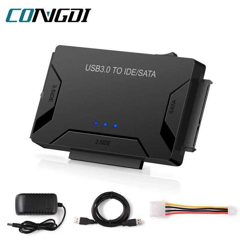 อะแดปเตอร์ USB 3.0 เป็น SATA IDE สำหรับฮาร์ดดิสก์ 2.5/3.5 นิ้ว HDD SSD ออปติคอลไดรฟ์ ตัวแปลงถ่ายโอนข