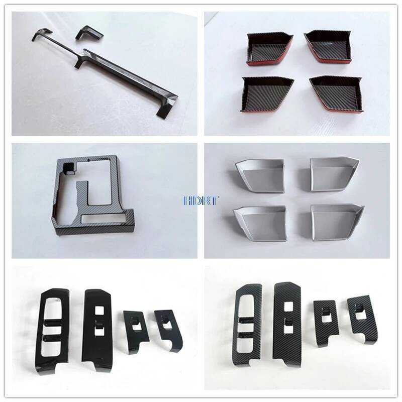 For Toyota 4Runner 2025 + Accessories Car Styg Interior Gear Center Console Inner Handle Window Swi