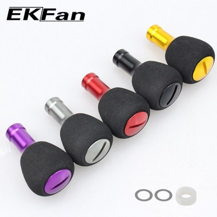 EKFan Luya ล้อสายตกปลาล้อ Grip Pill Knob ดัดแปลง EVA น้ําหนักเบา Universal Modified Rocker Rocker อุ
