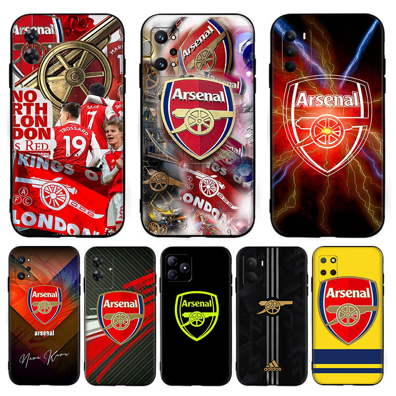 Arsenal Football Club เคสประณีต ^N6 สําหรับ Realme 3 Pro 5i 5 s 8 Pro Q 6i 7i ความเข้ากันได้ TPU เคส
