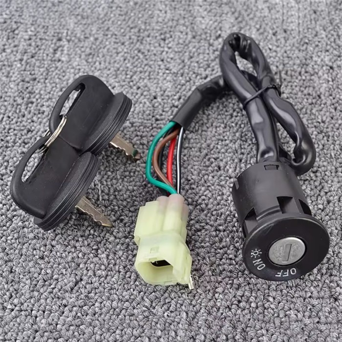 For Kymco ATV MXU 50 150/Arctic Cat Utility 150 Ignition Switch Lock Key 2X4 3305-756 35010-LCA4-9V