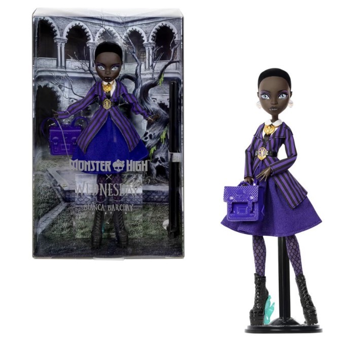 Monster High Monster High School วันพุธ Joint Model Bianca Doll Doll Toy