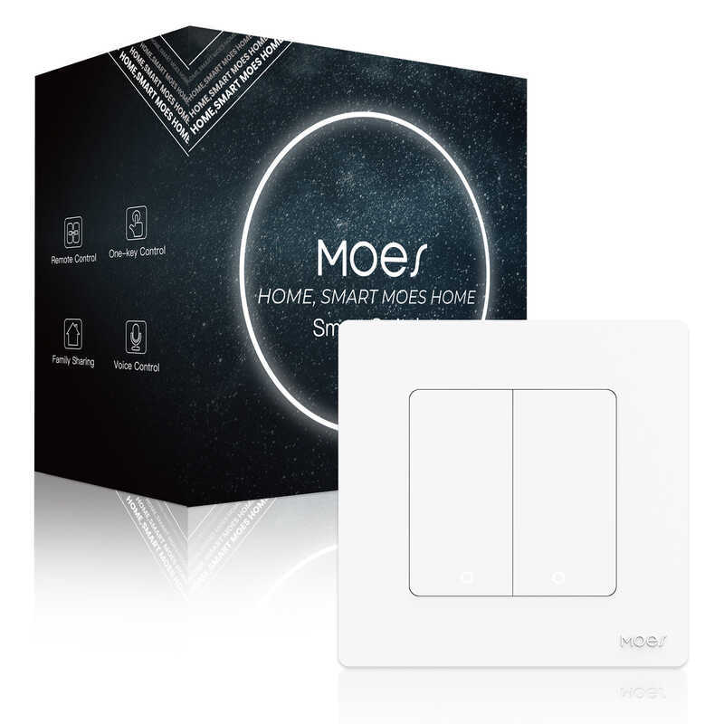 Zigbee Light Control Smart Switch app Timing Graffiti สมาร์ทโฮมตาข่ายปุ่ม Repeater Switch