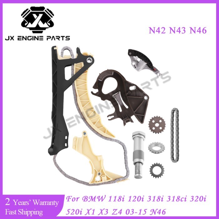 N42 N43 N46 Engine Timing Chain Kit For BMW 2.0 118i 120i 316i 318i 320i 520i X1 X3 Z4 2.0L E87 E90