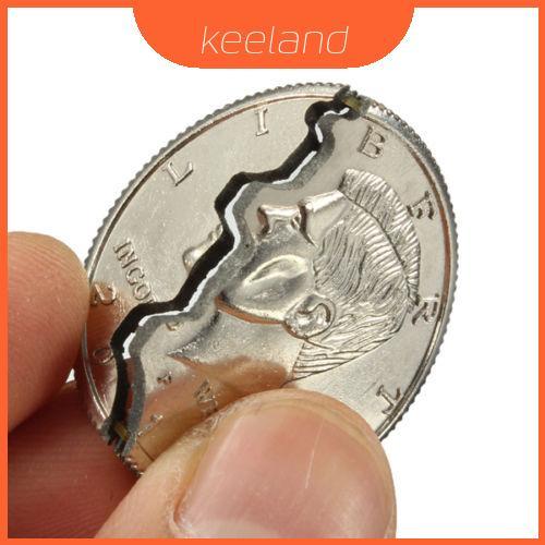 Us Coin Dollar Magic Trick พร้อมเหรียญโลหะสําหรับงานปาร์ตี้และประสิทธิภาพของขวัญ