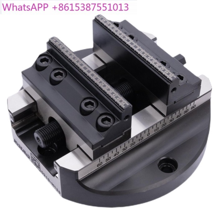 5-axis vise, 4-axis diameter 180 self centering vise, CNC5-axis fixture, interchangeable with self-