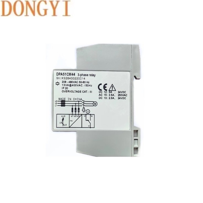 High quality Phase sequence relay DPA51CM44 B014 /DPA51CM44 B014T /DPA51CM44 B019T /DPA51CM44 /DPA5