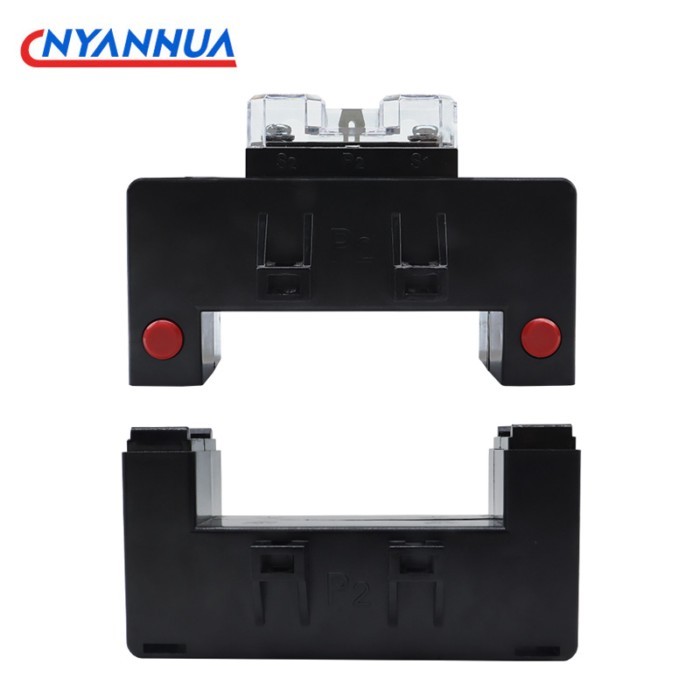 Split Type Current Transformer Button Fixed Square Hole CT 50-60HZ 1000A/5A For Electrical Energy M